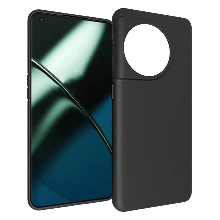 10Pcs / Pack TPU Case per OnePlus 11 5G, Finitura Opaca Anti-graffio Custodia Protettiva per Telefono - Nero