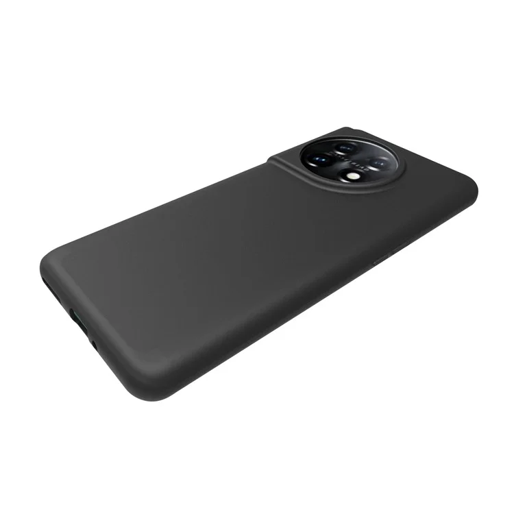 10Pcs / Pack TPU Case per OnePlus 11 5G, Finitura Opaca Anti-graffio Custodia Protettiva per Telefono - Nero