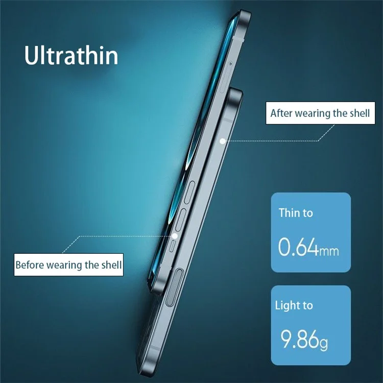 PP Phone Case for iPhone 12 6.1 inch, Ultra Thin Breathable Hollow Hole Heat Dissipation Mesh Back Cover - White