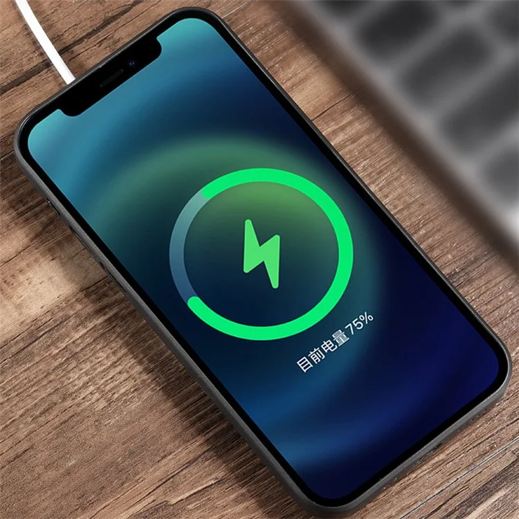PP Phone Case per iPhone 14, Ultra Sottile Dissipazione del Calore Traspirante Copertura Posteriore con Fori a Rete - Nero