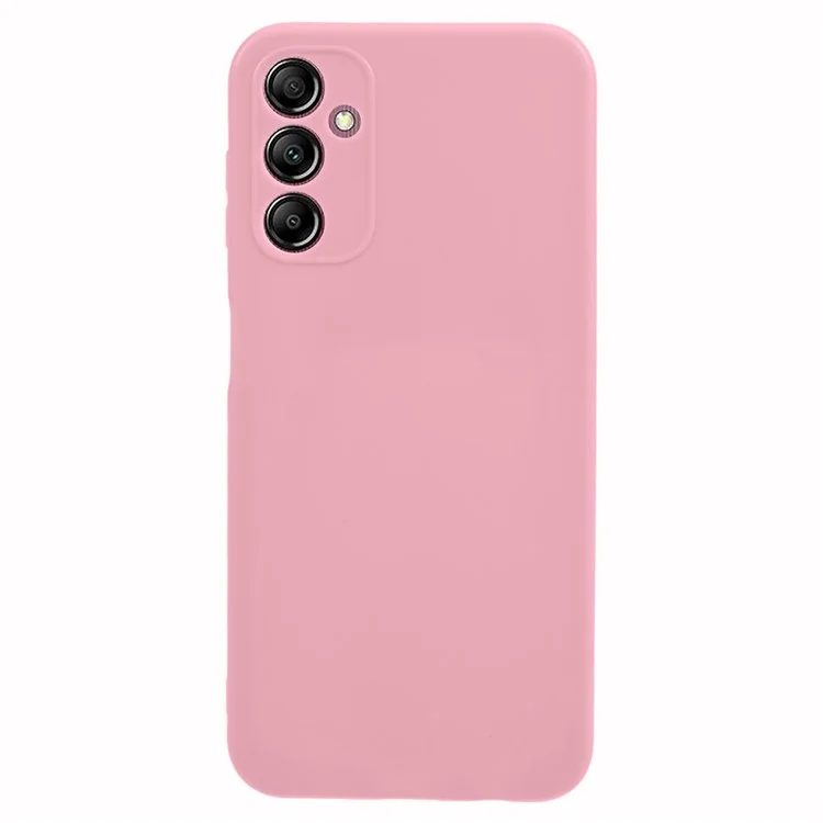 Per Samsung Galaxy A14 5G / A14 4G Bump Proof Glossy Back Shell, Glossy TPU Phone Case Protective Cover - Rosa