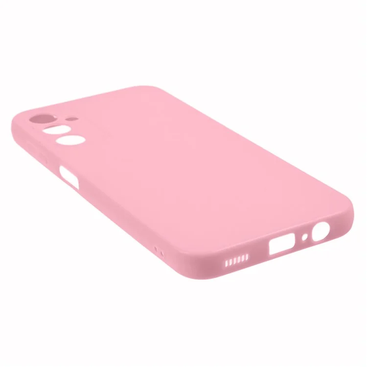 Per Samsung Galaxy A14 5G / A14 4G Bump Proof Glossy Back Shell, Glossy TPU Phone Case Protective Cover - Rosa