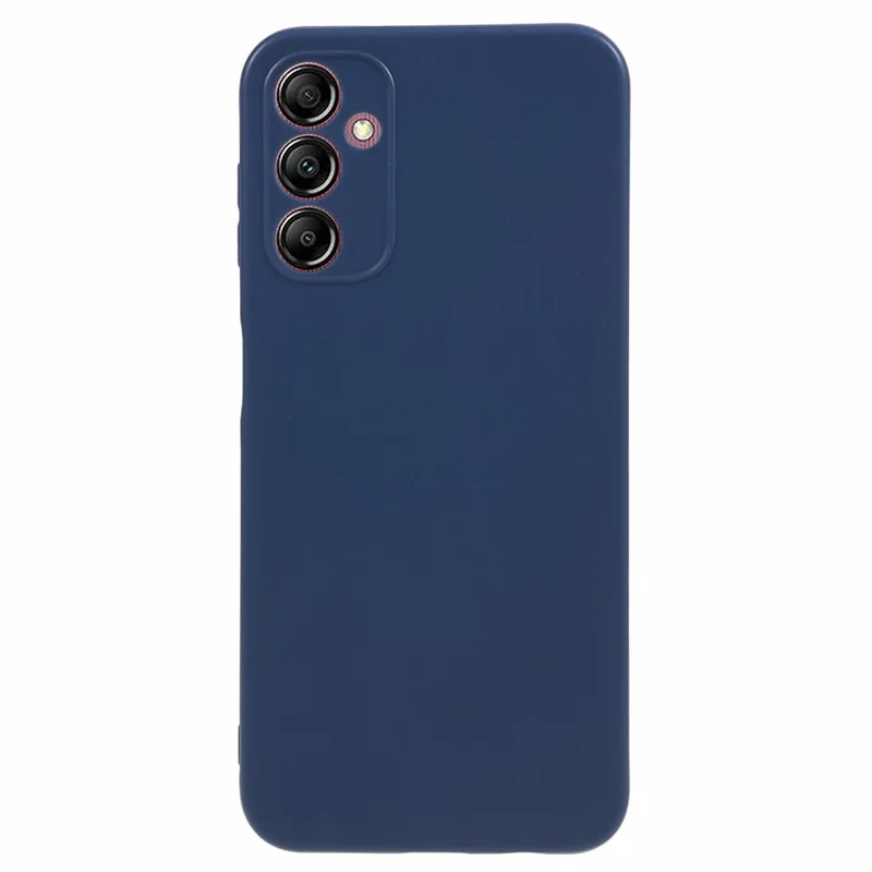 For Samsung Galaxy A14 5G / A14 4G Bump Proof Glossy Back Shell, Glossy TPU Phone Case Protective Cover - Blue