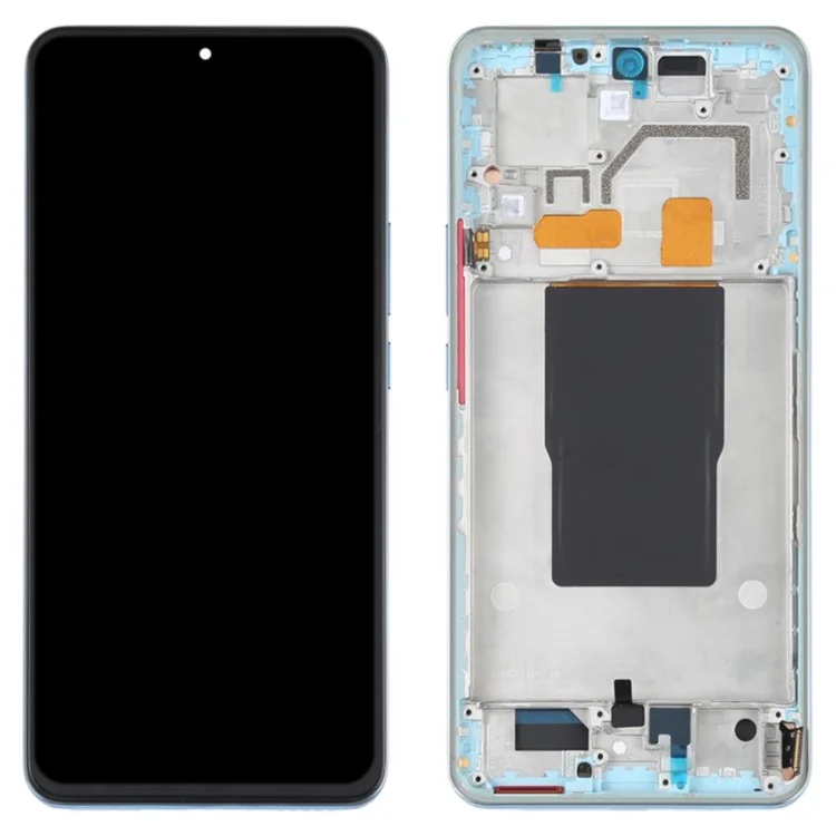 Pour Xiaomi Redmi K50 Ultra 5G / 12T 5G / 12T Pro 5G Écran LCD et assemblage de numériseur de qualité B + pièce de cadre (technologie TFT) (sans logo) - Bleu