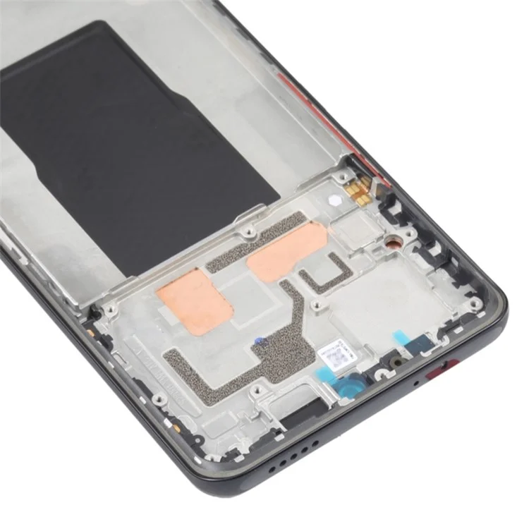 Для Xiaomi Redmi K50 Ultra 5G / 12T 5G / 12T Pro 5G Класс S OEM AMOLED Экран и Комплект Цифровизатора + Рамка (без Логотипа) - Черный
