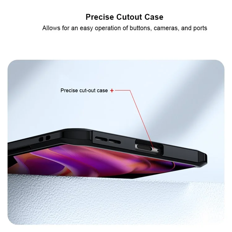 Xundd Per Oppo Reno9 Pro+ 5G Drop-a Prova di Protezione Trasparente Telefono Telefono Acrylic+ Coperchio Pelle Tpu