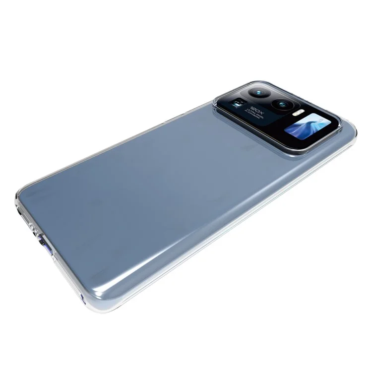 Pour Xiaomi Mi 11 Ultra Glossy Clear TPU Protective Case Inner Watermark-Free Anti-drop Cover (10pcs at least for Order)