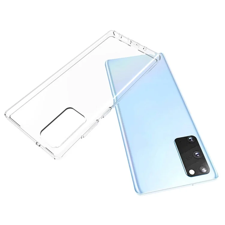 For Samsung Galaxy Note20 5G / Note20 Inner Watermark-Free Soft TPU Cover Glossy Anti-scratch Protective Case (10pcs at least for Order)