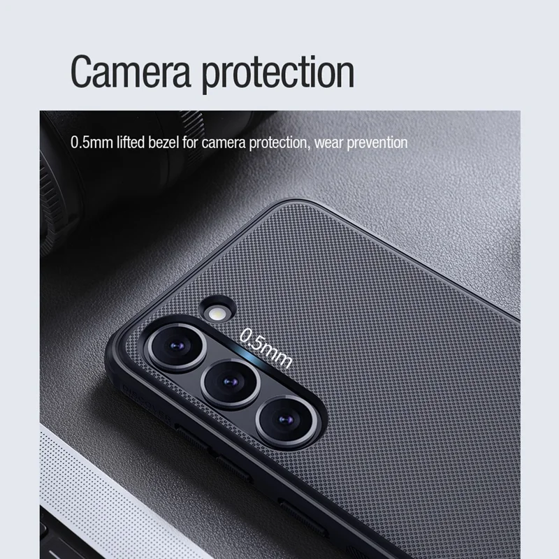 NILLKIN Frosted Shield Pro pour Samsung Galaxy S23+ Coque de téléphone PC + TPU anti-chute mate Coque de téléphone magnétique