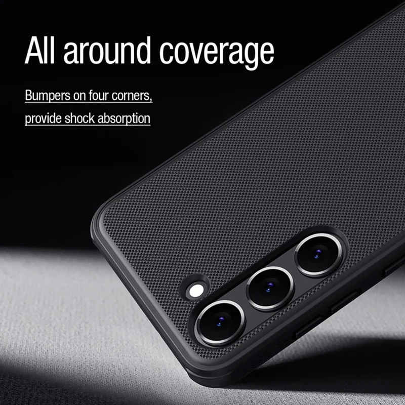NILLKIN Frosted Shield Pro pour Samsung Galaxy S23+ Coque de téléphone PC + TPU anti-chute mate Coque de téléphone magnétique