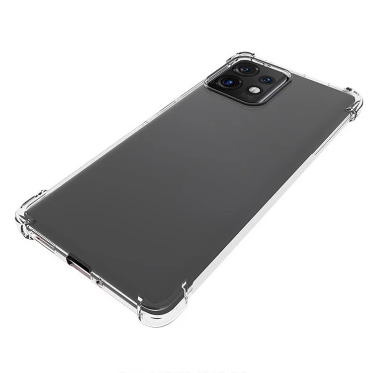 Per Motorola Moto X40 5G / Edge 40 Pro 5G Trasparente Anti-Scivolo Custodia per Telefono Angoli Rinforzati TPU Antiurto Custodia Protettiva