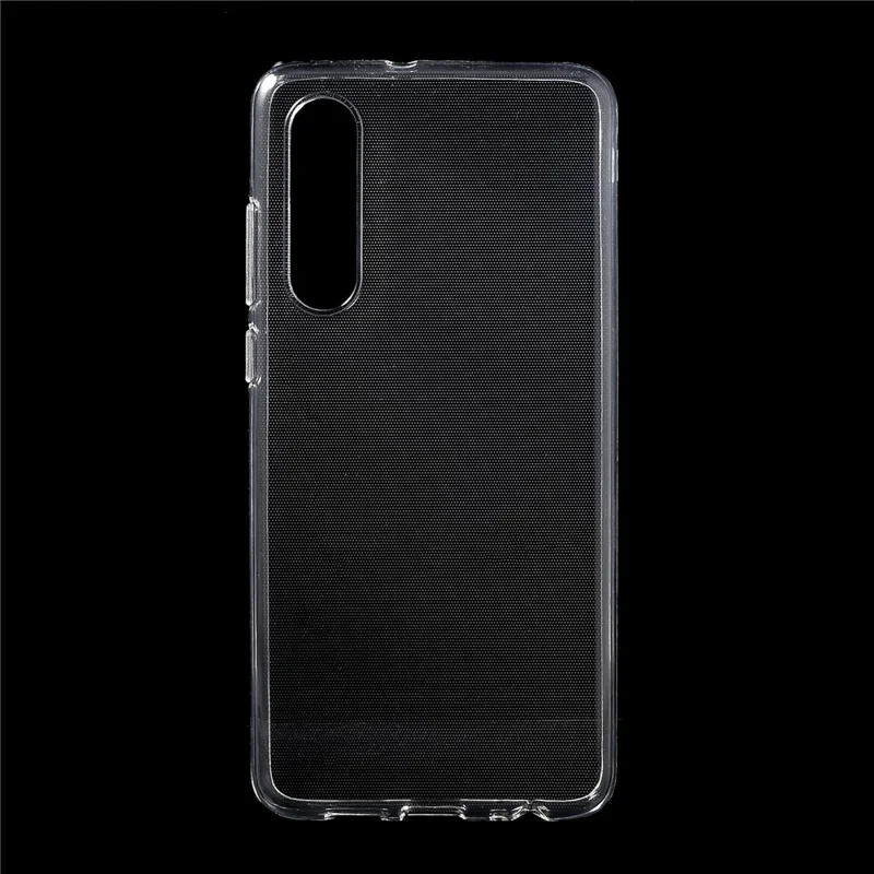 For Huawei P30 Indre Vandmærke-fri Fleksibel Klar TPU Cover Blankt Anti-kridt Beskyttelsesdæksel (mindst 10 stk pr. ordre)