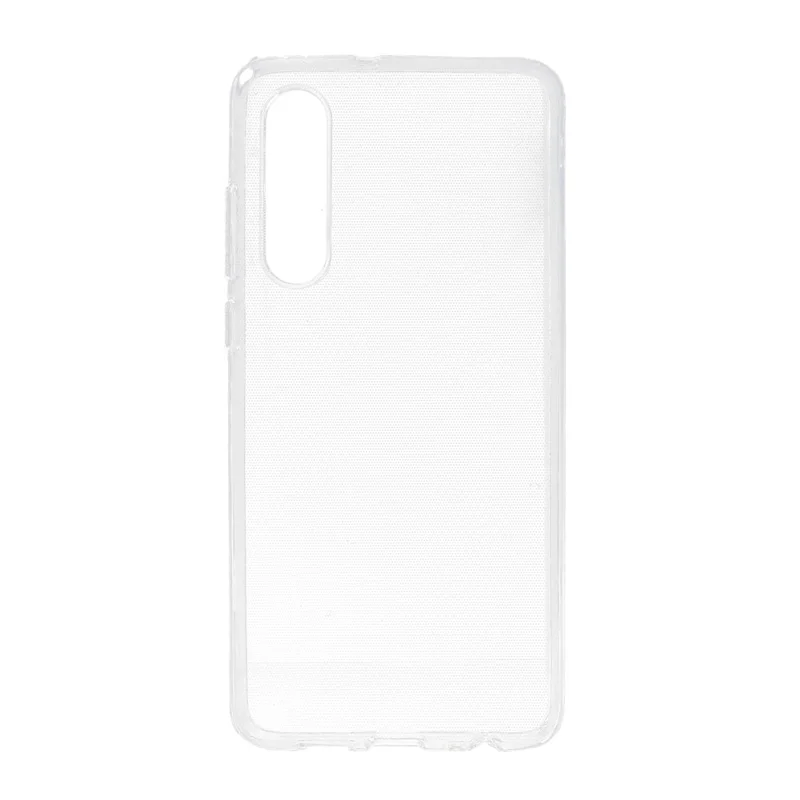 For Huawei P30 Indre Vandmærke-fri Fleksibel Klar TPU Cover Blankt Anti-kridt Beskyttelsesdæksel (mindst 10 stk pr. ordre)