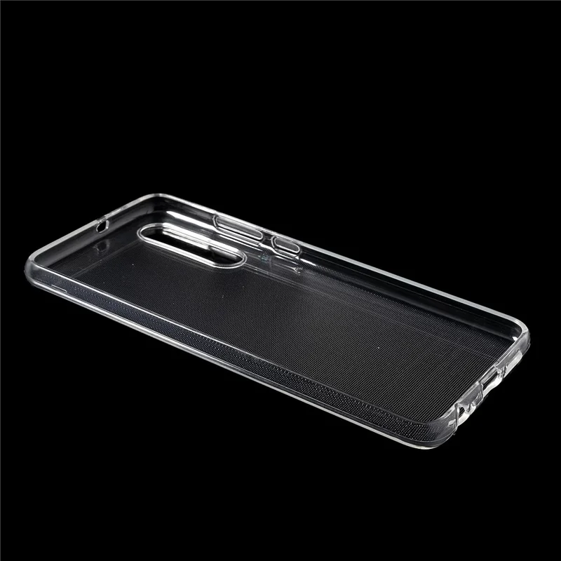 For Huawei P30 Indre Vandmærke-fri Fleksibel Klar TPU Cover Blankt Anti-kridt Beskyttelsesdæksel (mindst 10 stk pr. ordre)