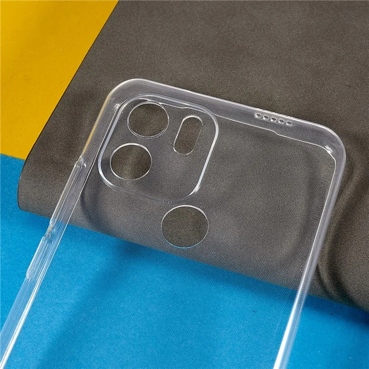 Für Xiaomi Redmi A1+ 4G / A2+ 4G / Poco C50 4G / Poco C50 4G 4G / A2+ 4G Handyhülle Ultradünn, hochdurchsichtig, klarer, flexibler TPU-Schutz