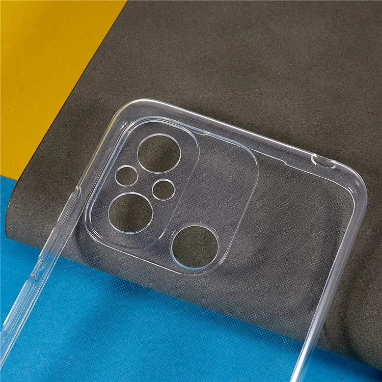 For Xiaomi Redmi 11A 4G Phone Shell Protector, Shock-Absorbing Phone Case Ultra Thin High Transparency Clear Flexible TPU Cover