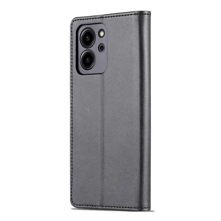 AZNS For Honor 80 SE 5G Carcasa de teléfono móvil a prueba de caídas de cuero PU con tapa magnética - Negro