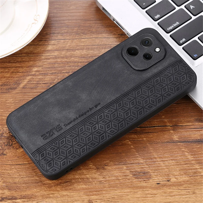 AZNS Drop-proof Phone Case For Huawei Enjoy 50z 4G / nova Y61 4G, Imprinted Pattern Protective Mobile Phone Cover - Black