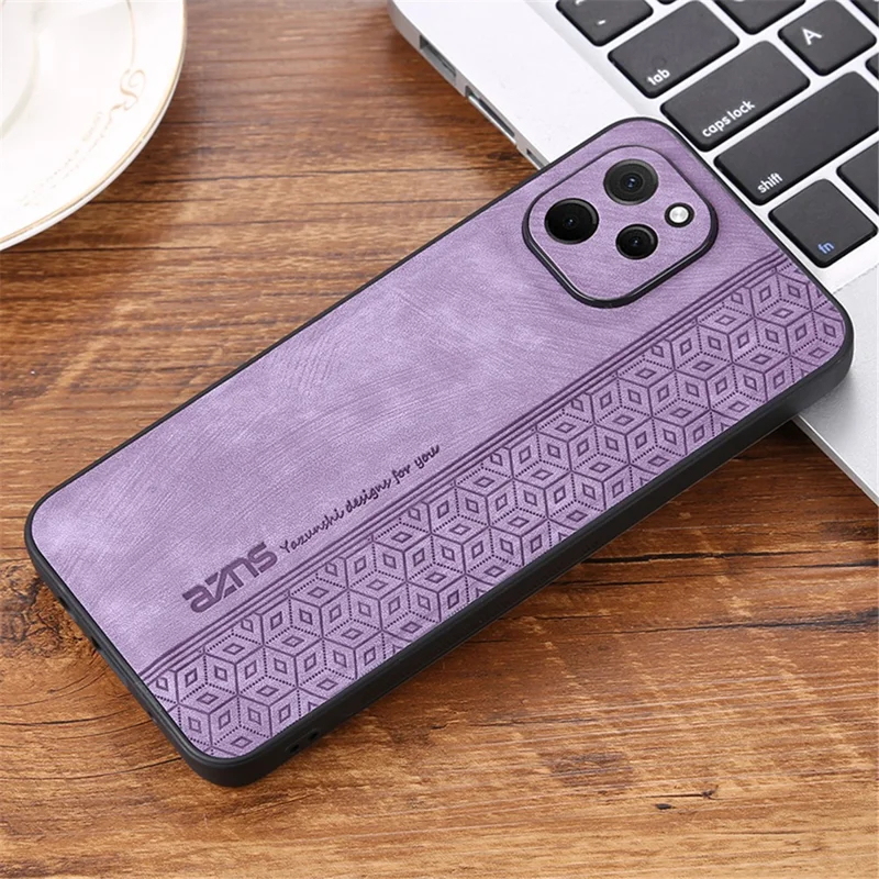 AZNS Drop-proof Phone Case For Huawei Enjoy 50z 4G / nova Y61 4G, Imprinted Pattern Protective Mobile Phone Cover - Purple