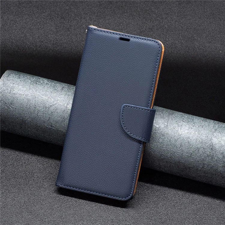 Funda Cartera de Teléfono para Xiaomi Redmi Note 12 Pro 5G / Note 12 Pro Speed 5G / Poco X5 Pro 5G, Funda de Piel de PU de Color Sólido con Soporte, Cubierta de Teléfono Celular - Azul Oscuro