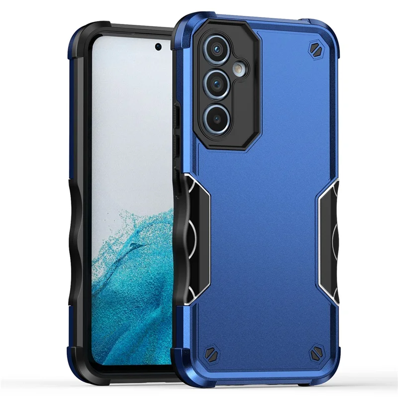 TPU+PC Phone Case for Samsung Galaxy A54 5G, Drop-proof Protection Phone Cover - Blue