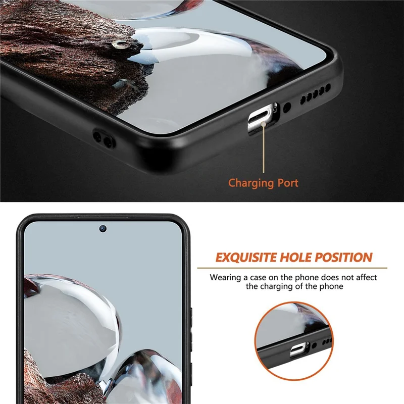 Étui de Téléphone Anti-rayures Compatible Avec Magsafe Pour Xiaomi 12T 5G / Redmi K50 Ultra 5g, Couverture Arrière de Téléphone Magnétique Tpu pc Recouvert de Cuir + Tpu - Brun