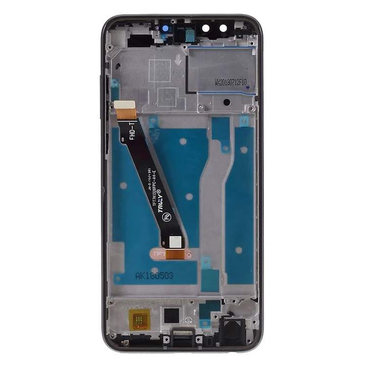 Pour Huawei Honor 9 Lite Grade C Écran LCD et Assemblage de Numéros + Pièce de Remplacement de Cadre (sans Logo) - Noir