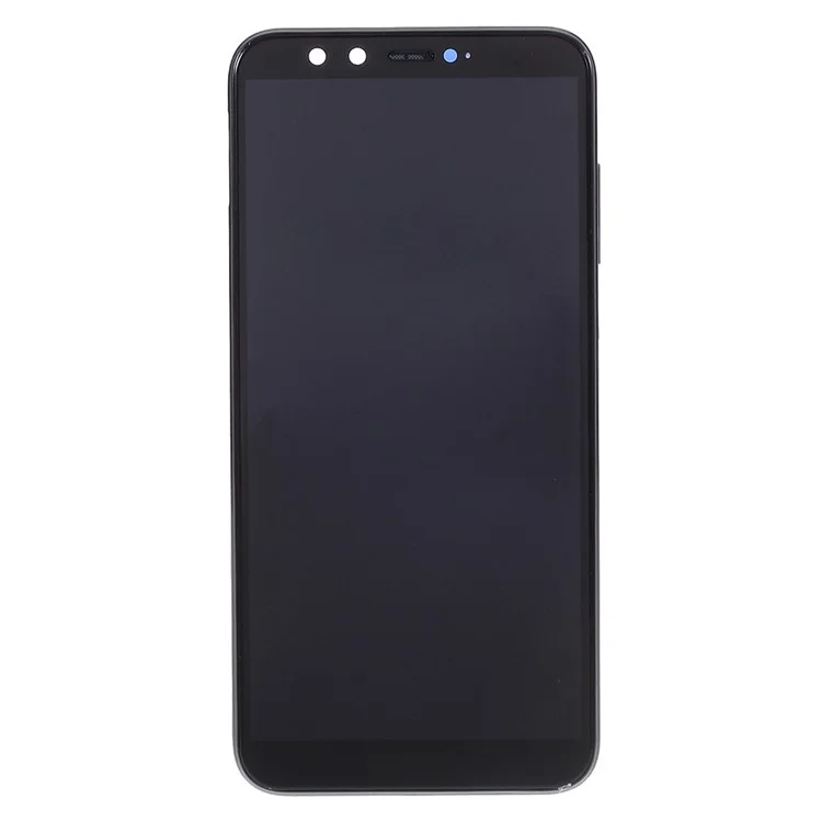 Für Huawei Honor 9 Lite Grade C LCD-Bildschirm und Digitizer-Baugruppe + Rahmenersatzteil (ohne Logo) - Schwarz