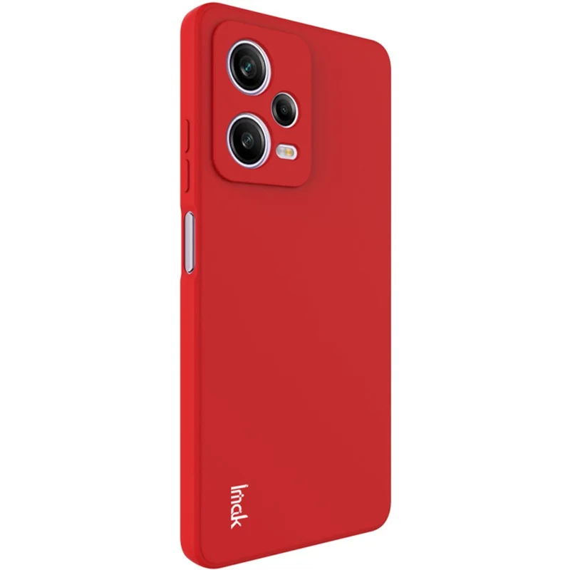 Funda para teléfono IMAK Serie UC-4 para Xiaomi Redmi Note 12 Pro 5G, funda de TPU anticaídas con borde recto - Rojo