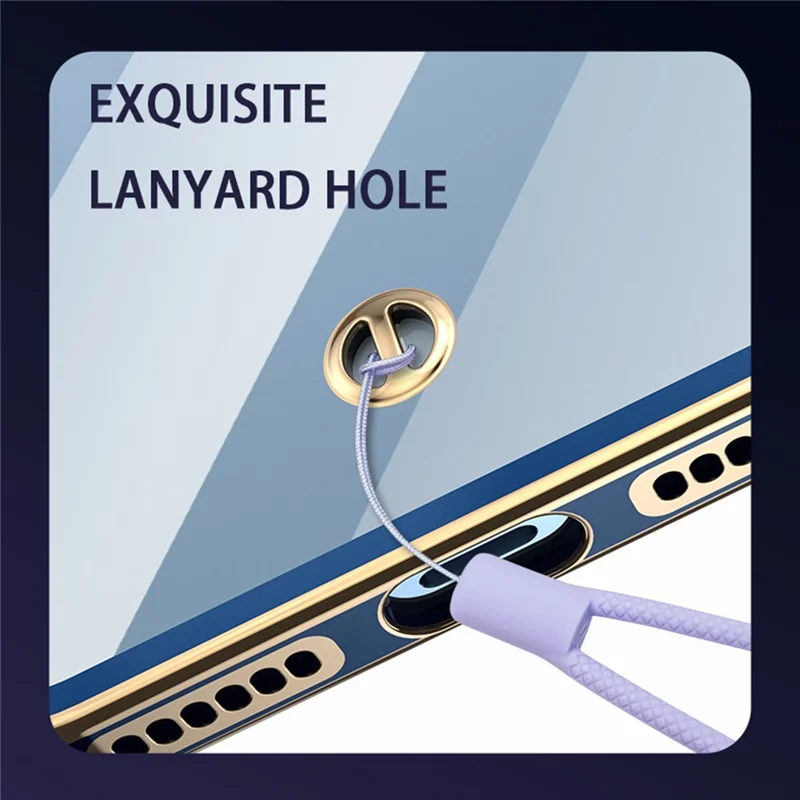 TPU Phone Cover for Xiaomi Poco M4 Pro 4G, Electroplating Anti-drop Phone Case - Green