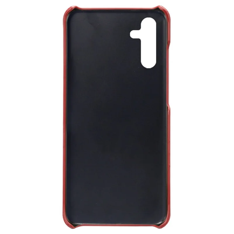 Capa de Proteção para Celular Samsung Galaxy A34 5G, Capa de Telefone a Prova de Quedas com Dois Slots para Cartões - Vermelho