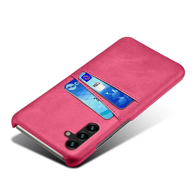 Protective Cell Phone Cover For Samsung Galaxy A34 5G, Drop-proof Phone Case with Dual Card Slots - Rose