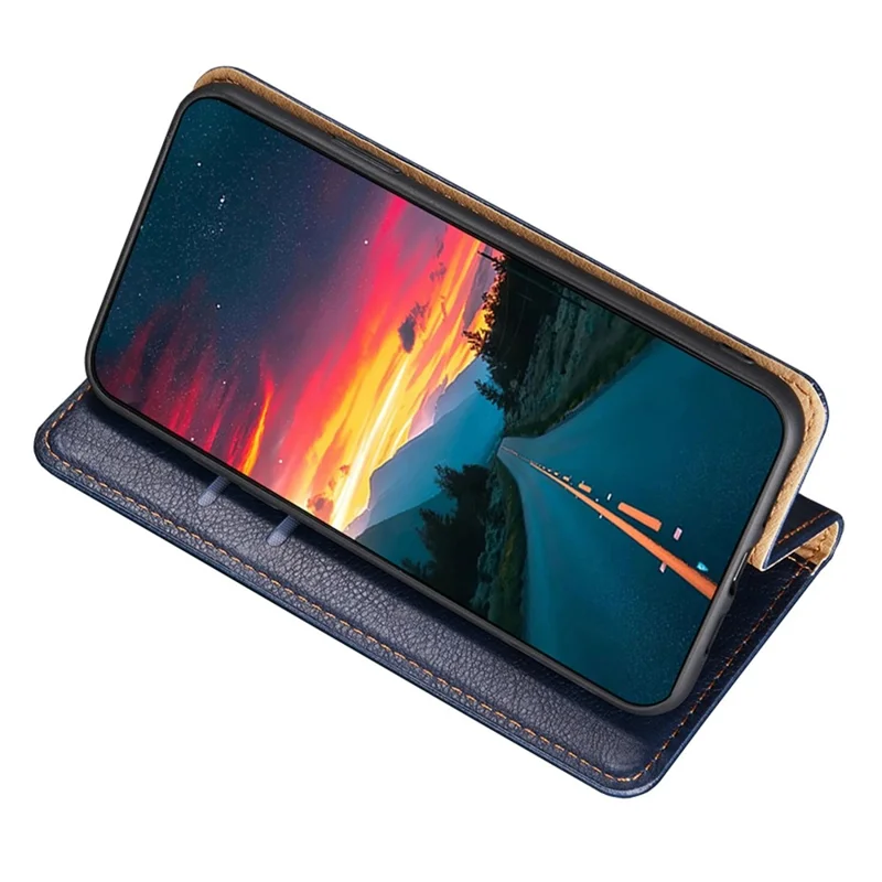 Magnetic Phone Case For OnePlus 11 5G, PU Leather Protective Anti-scratch Cell Phone Cover with Wallet Stand - Black