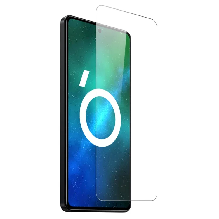 NORTHJO per Xiaomi Poco X5 Pro 5G / Redmi Note 12 Pro Speed 5G 2-in-1 Custodia protettiva antiurto TPU + Pellicola protettiva per schermo in vetro temperato HD - Trasparente