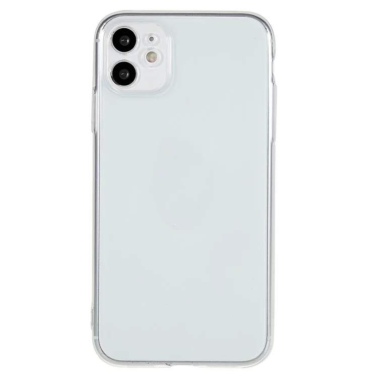 Para iPhone 11 de 6.1 pulgadas Recorte de lente preciso Funda de TPU transparente antiarañazos Ultra delgada