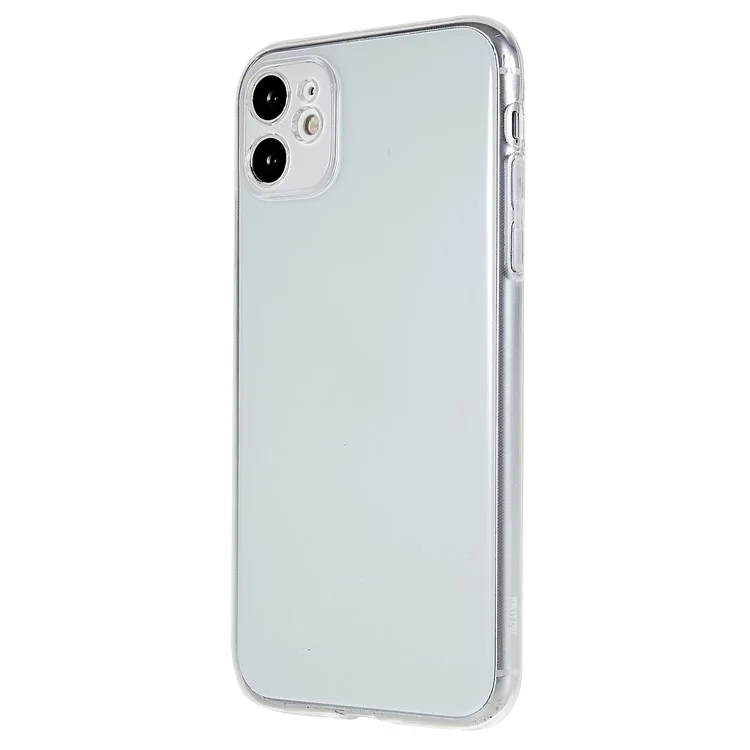 Para iPhone 11 de 6.1 pulgadas Recorte de lente preciso Funda de TPU transparente antiarañazos Ultra delgada