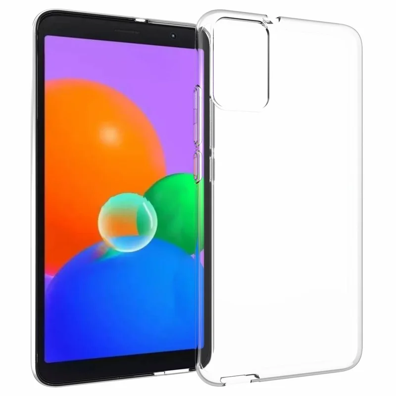 10 Piezas / Paquete Funda de Teléfono Flexible de TPU para TCL 403 Sin Marca de Agua Interior Transparente Funda Protectora de Teléfono