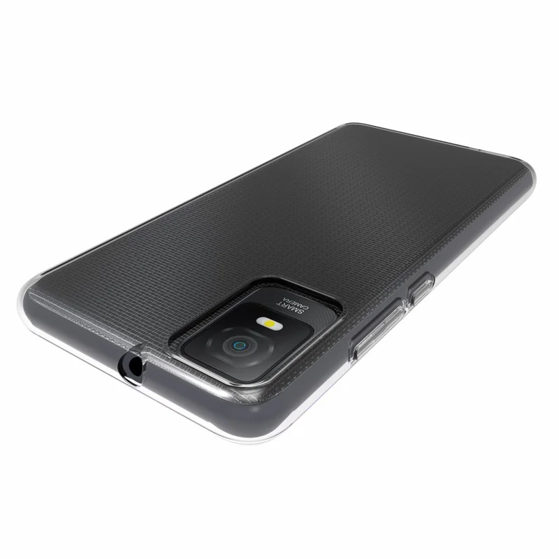 10 Piezas / Paquete Funda de Teléfono Flexible de TPU para TCL 403 Sin Marca de Agua Interior Transparente Funda Protectora de Teléfono