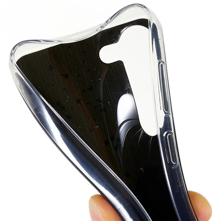 Pour Samsung Galaxy S23+ Starry Sky Sparkle Epoxy Phone Case Shockproof TPU Protective Back Cover - Noir