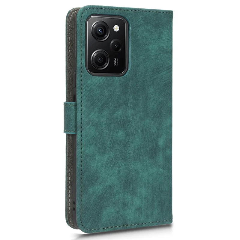 For Xiaomi Poco X5 Pro 5G / Redmi Note 12 Pro 5G / Redmi Note 12 Pro Speed 5G Leather Phone Case Phone Stand RFID Blocking Wallet Cover - Green