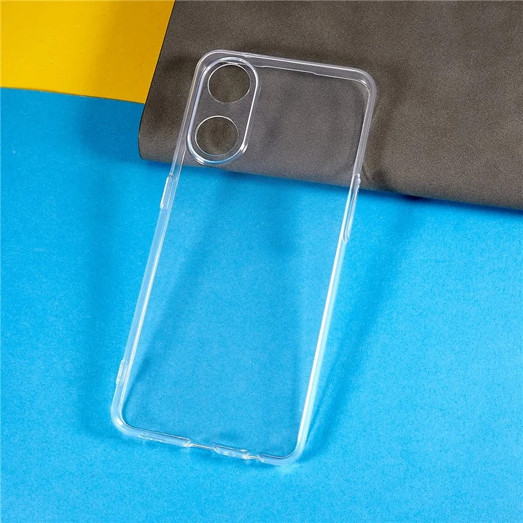 For Oppo Reno8 T 4G Flexible TPU Cell Phone Case Slim HD Clear Shockproof Mobile Phone Cover