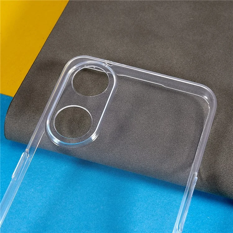 For Oppo Reno8 T 4G Flexible TPU Cell Phone Case Slim HD Clear Shockproof Mobile Phone Cover