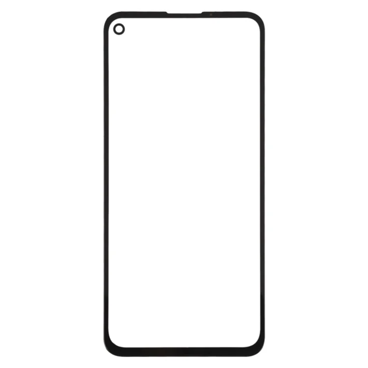 Für Google Pixel 4a 5G Frontbildschirm-Glaslinse Ersatzteil (ohne Logo)
