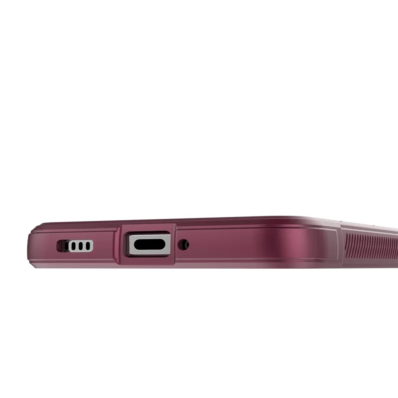 For Xiaomi Poco F5 Pro 5G / Redmi K60 Pro 5G / K60 5G Shockproof Flexible TPU Phone Case Rugged Phone Back Protective Shell Cover - Wine Red