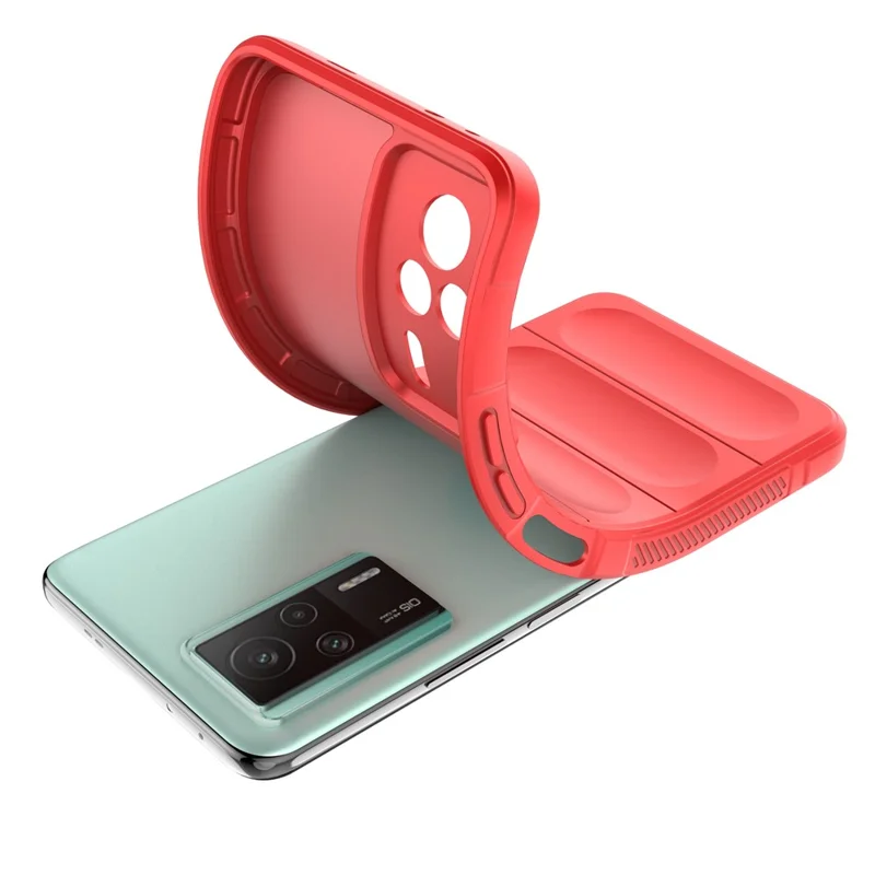 For Xiaomi Redmi K60E 5G TPU Phone Case Drop Protection Rugged Back Protective Phone Cover - Light Purple