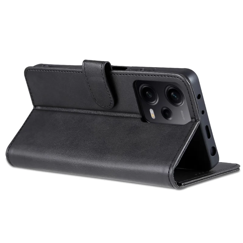 AZNS Per Xiaomi Redmi Note 12 Pro 5G / Note 12 Pro Speed 5G / Poco X5 Pro 5G Custodia per telefono in pelle sintetica PU Wallet Stand Flip Folio Protective Cover - Nero