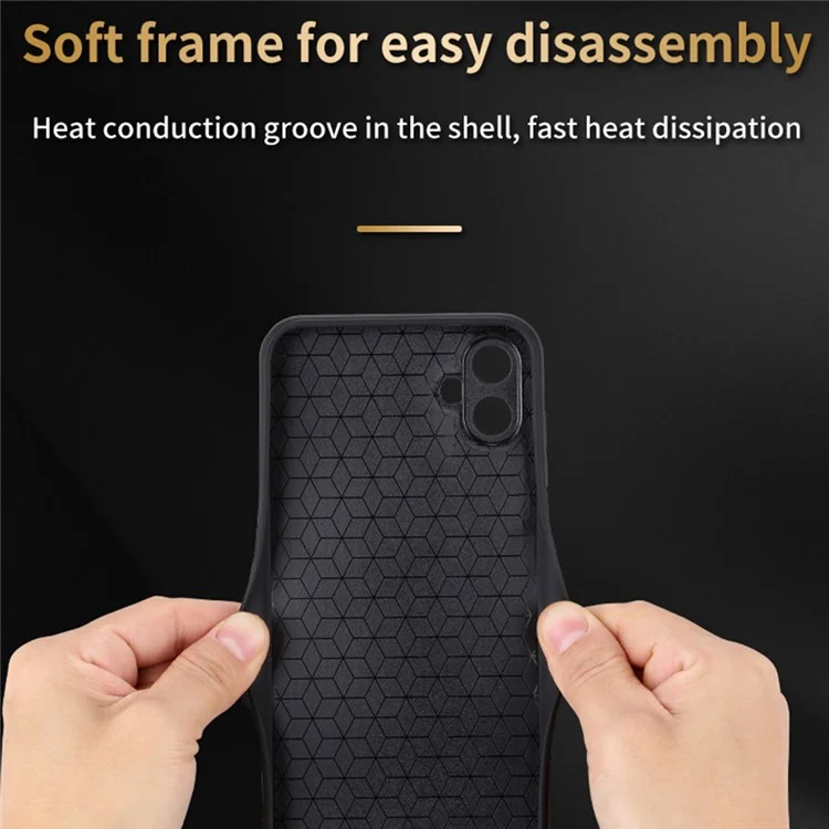 AZNS For Samsung Galaxy A04e 4G / F04 4G / M04 4G Imprinted Pattern Cell Phone Case Shockproof PU Leather+TPU Phone Cover - Green
