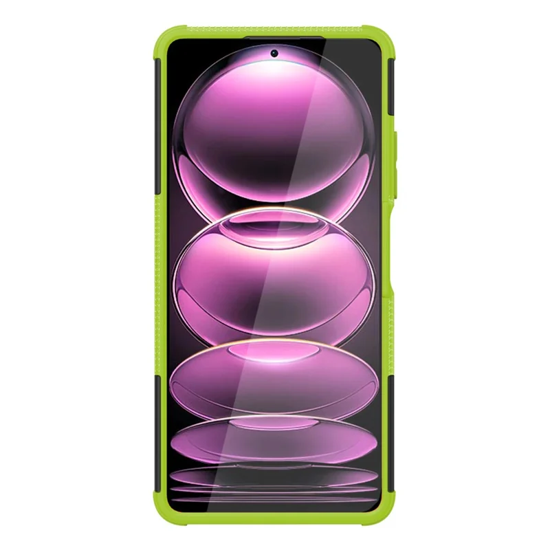 Für Xiaomi Redmi Note 12 Pro 5G / Redmi Note 12 Pro Speed 5G / Poco X5 Pro 5G Kickstand-Handyhülle - Grün