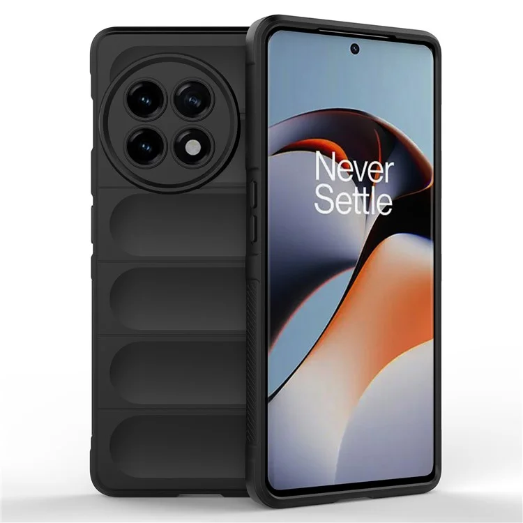 Capa de Telefone TPU Anti-queda para OnePlus Ace 2 5G / 11R 5G Capa Traseira de Telefone Resistente - Preto