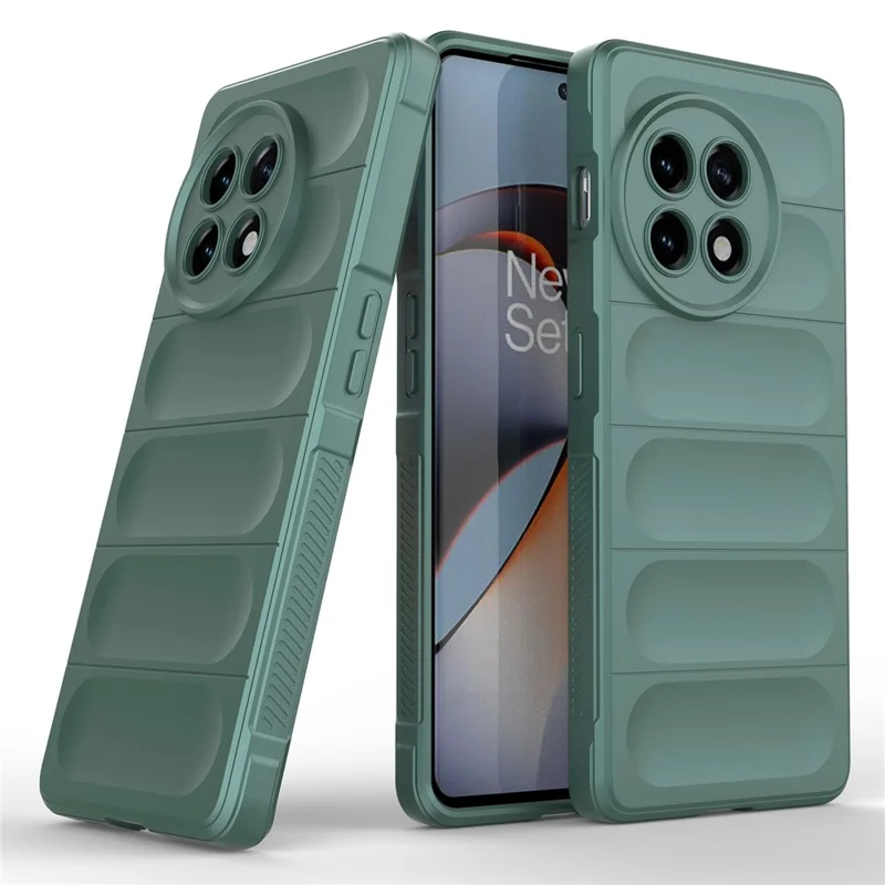 Coque de téléphone TPU anti-chute pour OnePlus Ace 2 5G / 11R 5G - Coque arrière robuste - Vert